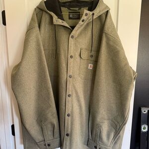 Carhartt Men's Green Rain Defender